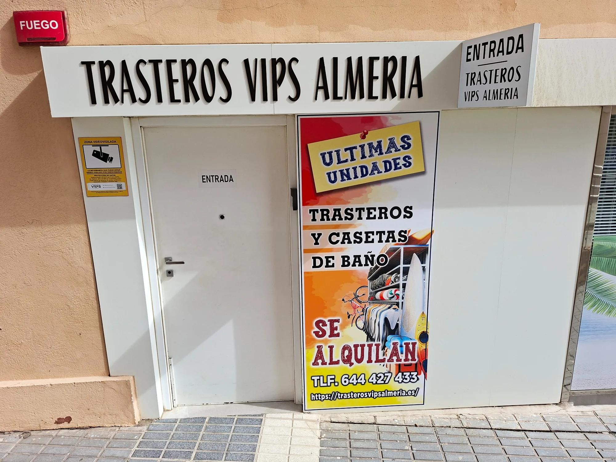 Fotografía 1 de las instalaciones del centro Paseo Marítimo de Trasteros VIPS Almería